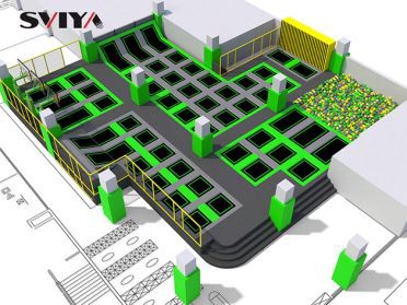 トランポリン屋内遊び場